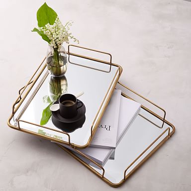 Lacquer Wood Trays - 14x18